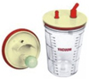 AME 1500 ml PC Suction Jar with Lid